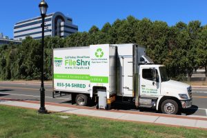 FileShred shredding truck