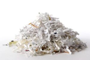 shredded documents