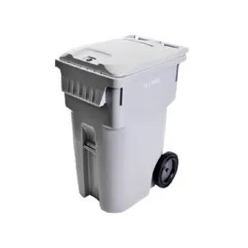 A lockable shredding bin