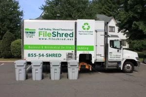 FileShred shredding truck