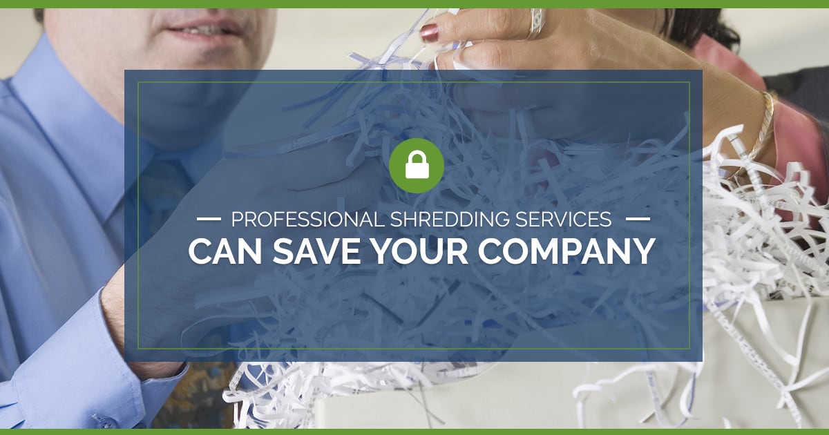 Professional Shredding Services Can Save Your Company