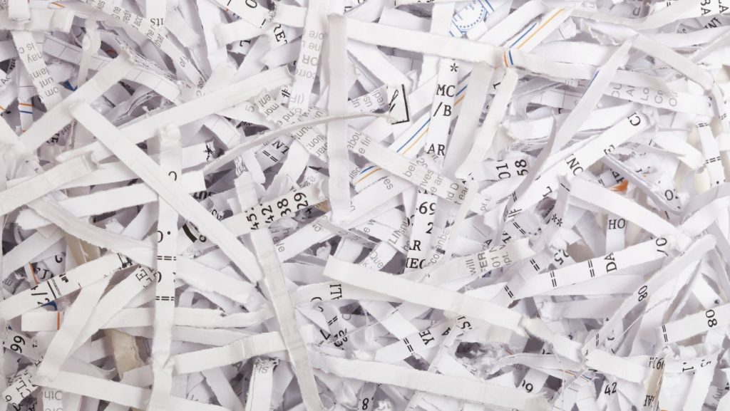 document shredding