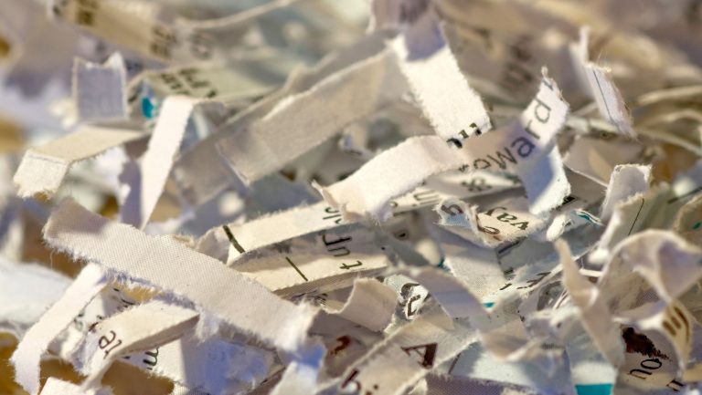 paper shredding