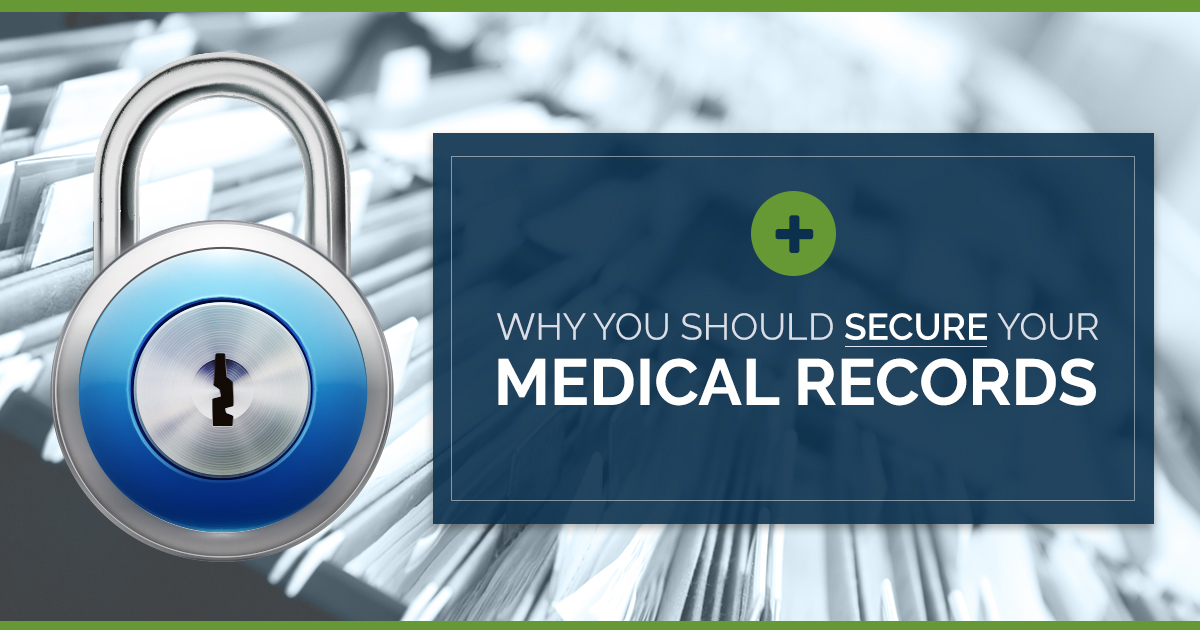 Why you should secure your medical records white tabbed file folders of paper locked in a secure cabinet